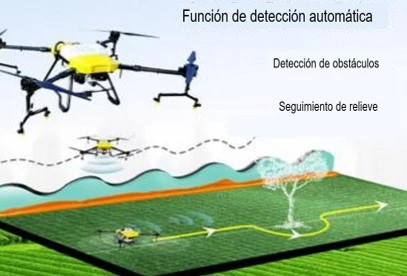 dron para fumigar arboles