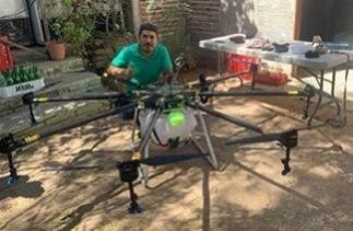 drone para fumigar Perú