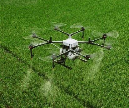 drones empleados en la agricultura