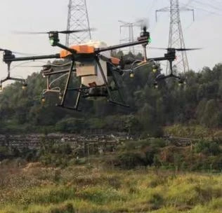 drones para fumigar maíz