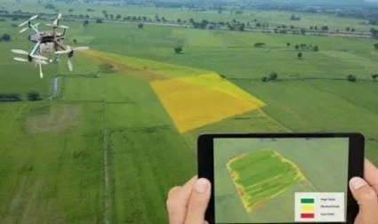 uso de drones en la agricultura de precisión